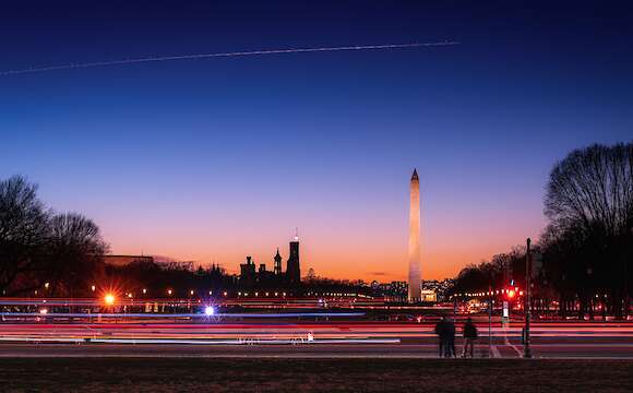 Washington DC Monuments at Night Bike Tour